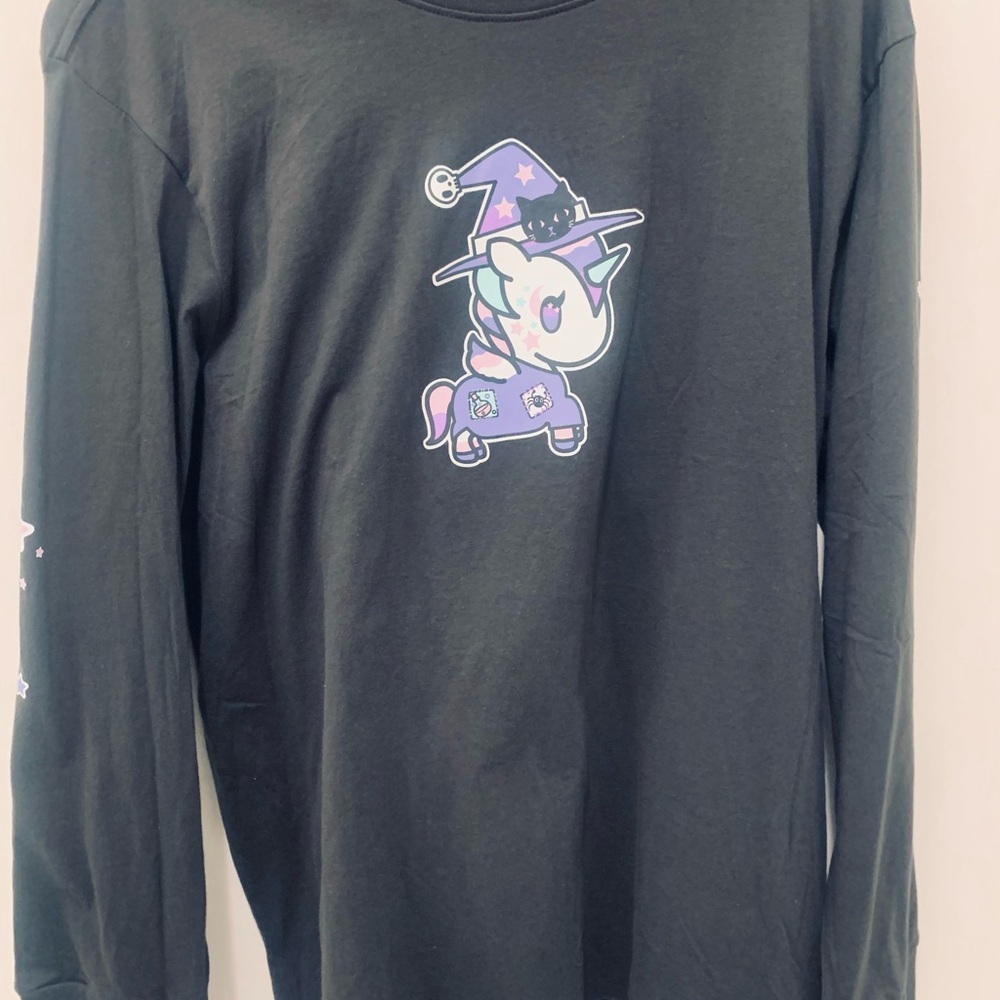 tokidoki pastel goth graphic tee ‘Witchy Long Sleeve Tee’ (read desc 💜)